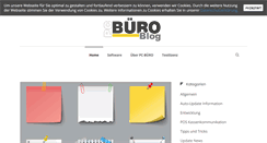 Desktop Screenshot of blog.pc-buero.de